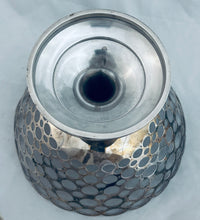 Load image into Gallery viewer, English sterling silver pierced tazza, Zimmerman, Birmingham, 1912