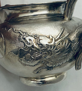 Chinese Silver Milk Jug, Zeesung, Shanghai, 1920s