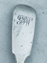 Load image into Gallery viewer, English sterling long handled mustard spoon, A B Savory &amp; Sons, London, 1860