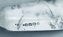 Load image into Gallery viewer, English silver Kings pattern butter knife, Chawner and Co, London, 1868