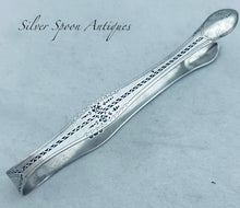 Load image into Gallery viewer, English Sterling Bright-Cut Sugar Tongs, P &amp; A Bateman, London, 1794