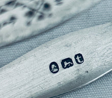Load image into Gallery viewer, English Sterling Bright-Cut Sugar Tongs, P &amp; A Bateman, London, 1794