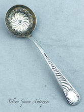 Load image into Gallery viewer, Georgian Sterling Sifter Spoon, Alice &amp; George Burrows, London, 1813