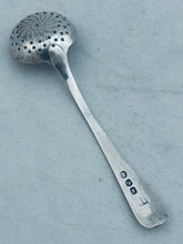 Load image into Gallery viewer, Georgian Sterling Sifter Spoon, Alice &amp; George Burrows, London, 1813