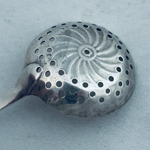 Load image into Gallery viewer, Georgian Sterling Sifter Spoon, Alice &amp; George Burrows, London, 1813