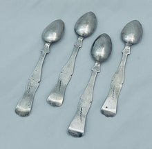 Load image into Gallery viewer, Set of 4 Solid Silver Turkish Teaspoons, 1909-1918