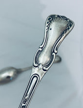 Load image into Gallery viewer, Lovely pair of English Sterling table/serving Spoons, Adams, 1848