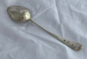 Scottish Provincial Dessert Spoon, James ERSKINE, Aberdeen, 1792-1818