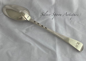 Rare Early Scottish Provincial Tablespoon, Dundee, 1760s