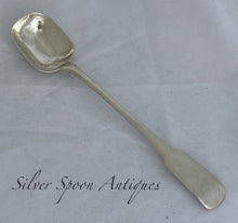 Load image into Gallery viewer, EXTREMELY RARE Socttish Provincial Sugar Spoon, James McIver, Fochabers
