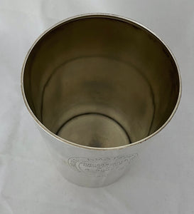 Australian Sterling Regatta Beaker, Melbourne, 1926