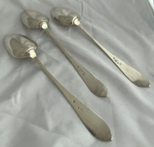 Load image into Gallery viewer, Three Scottish Provincial Celtic Point Tablespoons, T Davie, Greenock