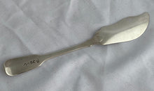 Load image into Gallery viewer, Cape Silver Butter Knife, Lawrence Twentyman, 1830s