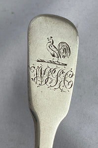 Cape Silver Butter Knife, Lawrence Twentyman, 1830s