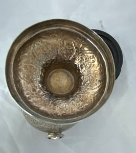 Art Deco Indian Silver Vase, Kashmir, 1920s-30s