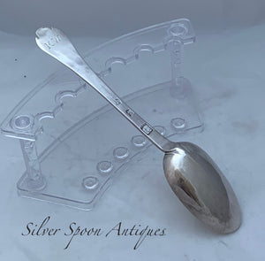 Rare English Provincial Trefid Spoon, TAUNTON, Richard Hamlin, c.1690