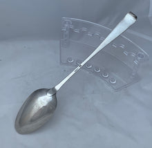 Load image into Gallery viewer, Irish Provincial Hook-End Basting Spoon, Carden Terry and Jane Williams, Cork