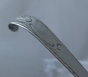 Irish Provincial Hook-End Basting Spoon, Carden Terry and Jane Williams, Cork