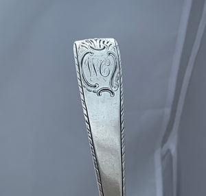 Irish Provincial Hook-End Basting Spoon, Carden Terry and Jane Williams, Cork