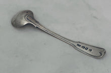 Load image into Gallery viewer, Rare West Indian/Canadian Fiddle and Thread Salt Spoon, Peter Nordbeck, 1815-1845.