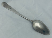 Load image into Gallery viewer, Bermudan silver tablespoon, George Hutchings, c.1830s