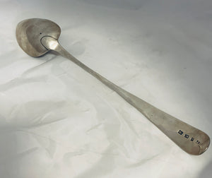 Irish Sterling Straining Spoon, John Power, Dublin, 1806