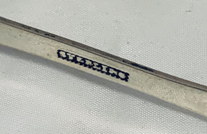 Irish Provincial Fiddle Pattern Tongs, William Fitzgerald, Limerick