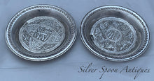 Load image into Gallery viewer, Small Pair of Arabic Silver Dishes, Egypt, 1941-43