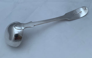 Rare Australian Colonial Silver Ladle. J. MCLEAN, Sydney, circa 1860