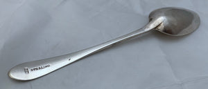 Irish Provincial Bright-cut Tablespoon, William Fitzgerald, LIMERICK, 1790s