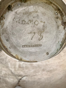 Colonial Australian Sterling Silver Vase, HAMMERTON, Geelong, 1880s