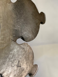 Colonial Australian Sterling Silver Vase, HAMMERTON, Geelong, 1880s