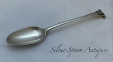 Load image into Gallery viewer, Scarce Onslow pattern teaspoon, circa 1760s