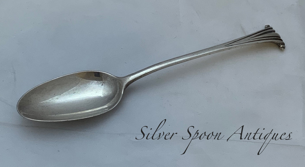 Scarce Onslow pattern teaspoon, circa 1760s