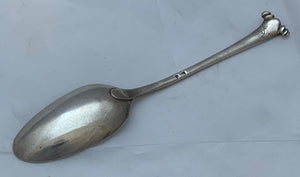 Scarce Onslow pattern teaspoon, circa 1760s