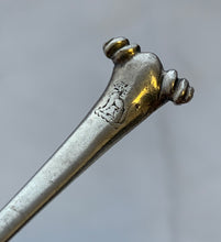 Load image into Gallery viewer, Scarce Onslow pattern teaspoon, circa 1760s