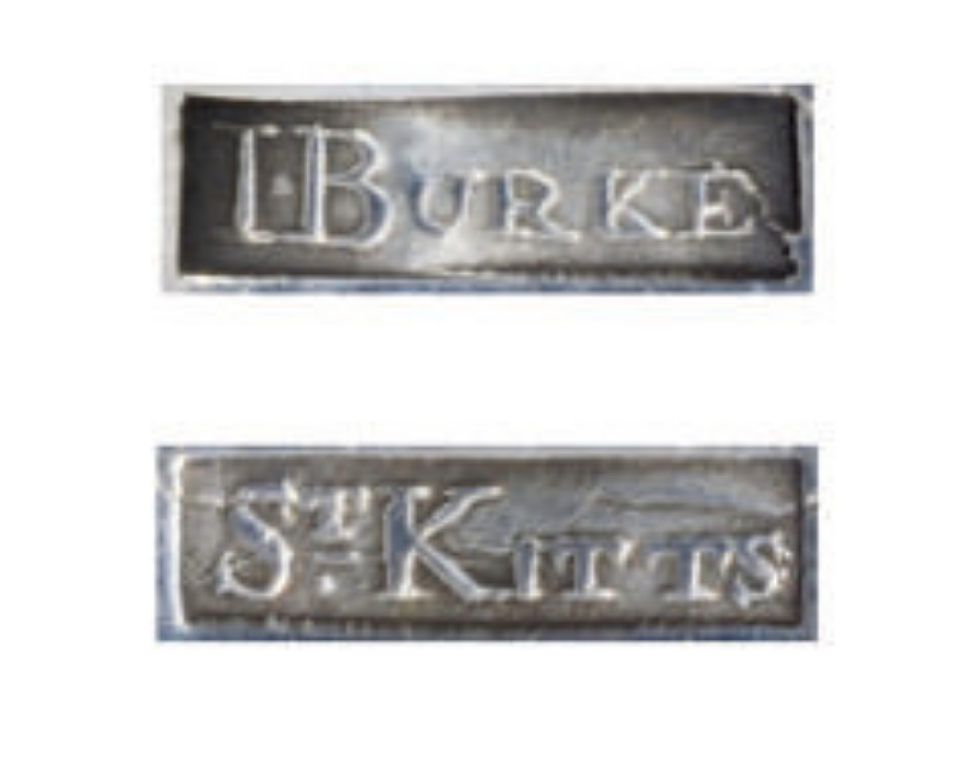 WANTED TO BUY - 'I.BURKE', 'ST.KITTS'