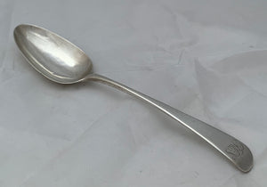Colonial Tablespoon, Henry COWPER, Gibraltar, 1790-1800
