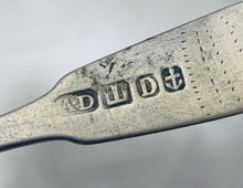 Load image into Gallery viewer, Rare Australian Colonial Silver Salt spoon, Alexander DICK, 1830s