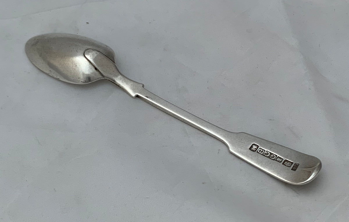 Colonial Fiddle Pattern Teaspoon, Charles Catton, Gibraltar, c.1830-45 ...
