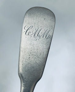 Rare Australian Colonial Silver Salt spoon, Alexander DICK, 1830s