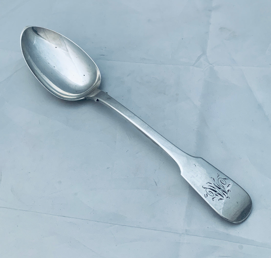 Provincial York Tablespoon, Barber & North, 1838